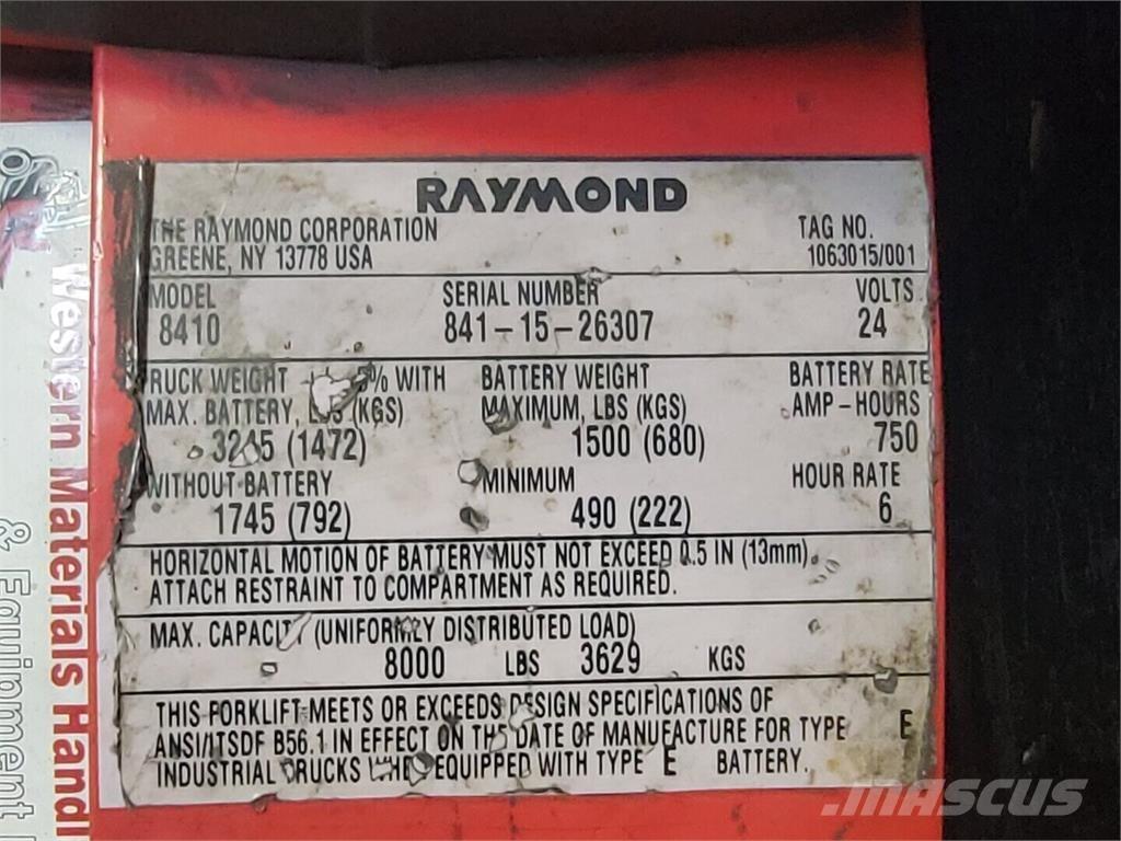 Raymond 8410 Будтехніка - Інші
