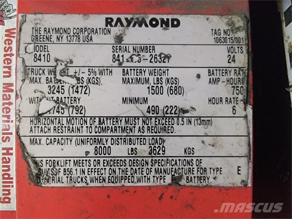 Raymond 8410 Будтехніка - Інші