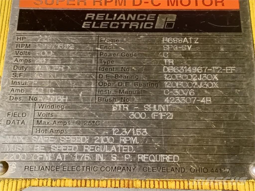  RELIANCE ELECTRIC Промислові двигуни
