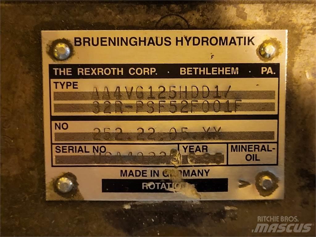 Rexroth A4VG125HDD1 Гідронасоси