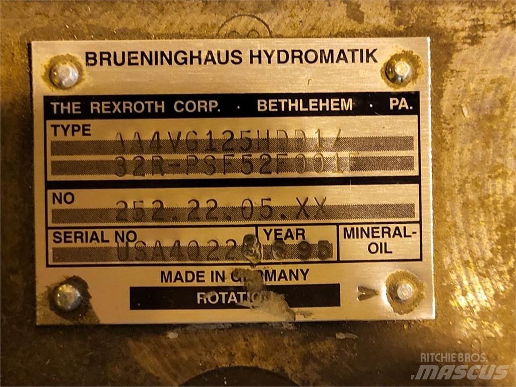 Rexroth A4VG125HDD1 Гідронасоси