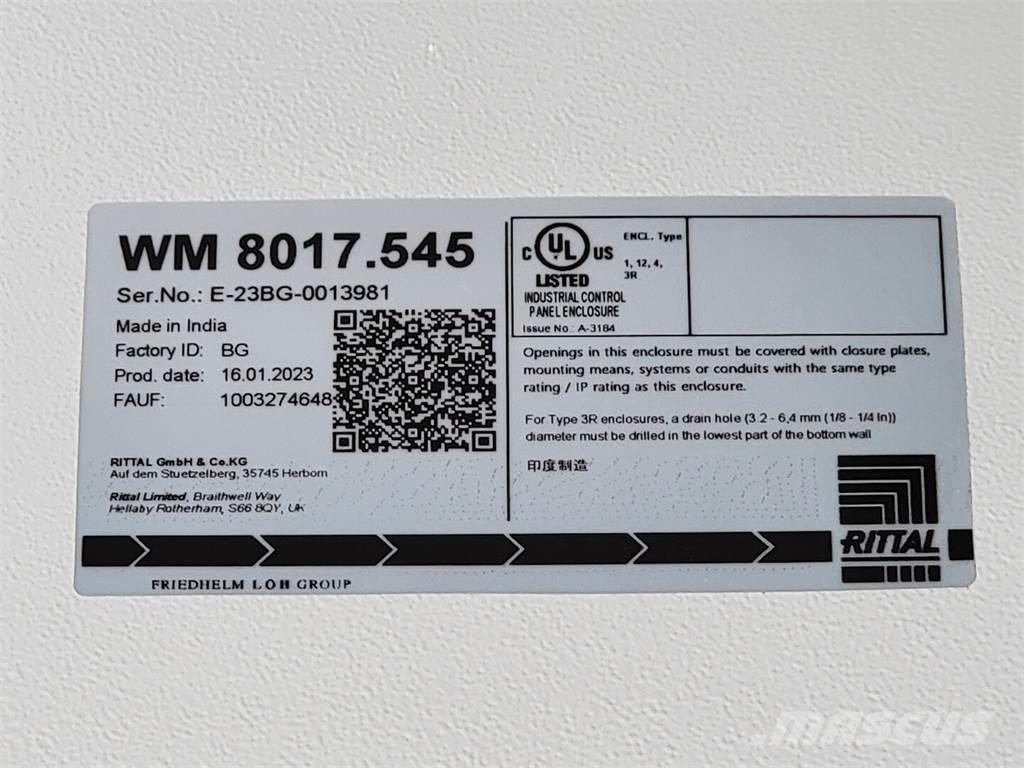  RITTAL WM241608NC Будтехніка - Інші