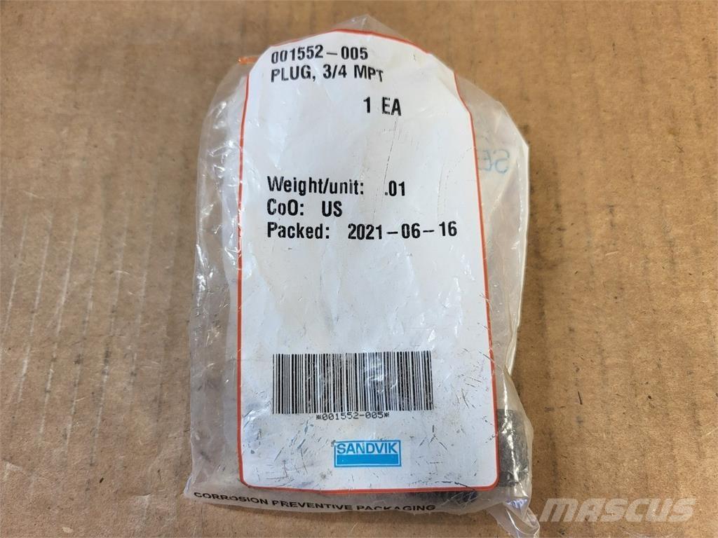 Sandvik 001552-005 Інше обладнання