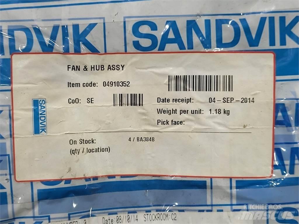 Sandvik 04910352 Інше обладнання