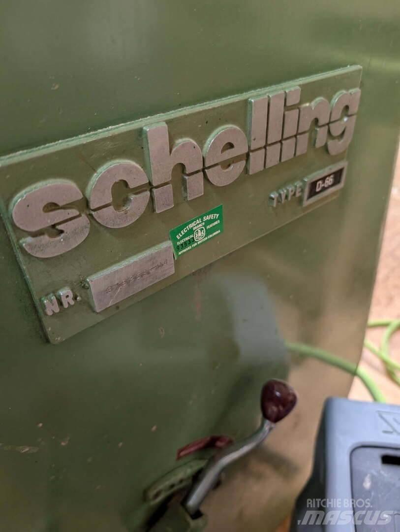  SCHELLING D66 Стругальні станки