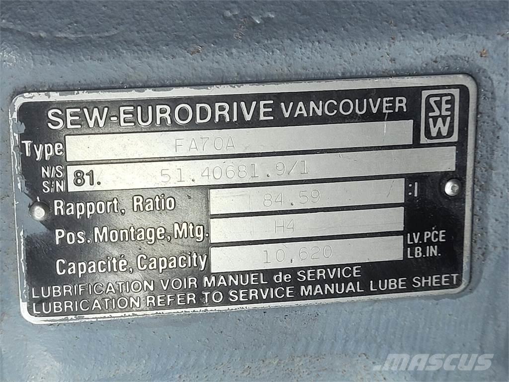  SEW-EURODRIVE FA70A Будтехніка - Інші