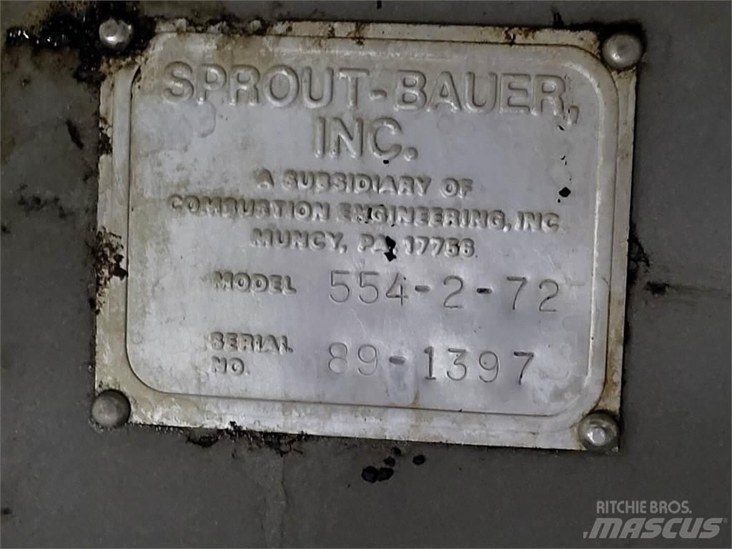 SPROUT-BAUER 554-2-72 Миюче обладнання