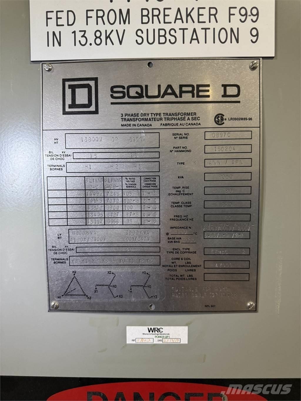  SQUARE D 150204 Будтехніка - Інші