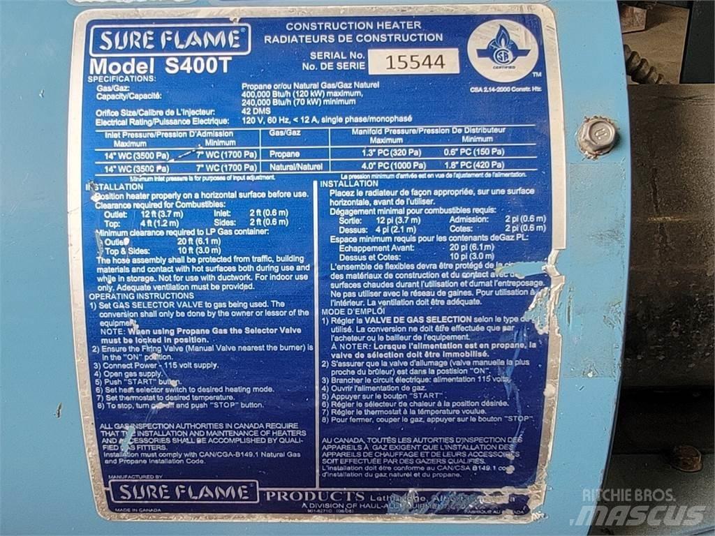  SURE FLAME S400T Обладнання для прогріву і розморожування