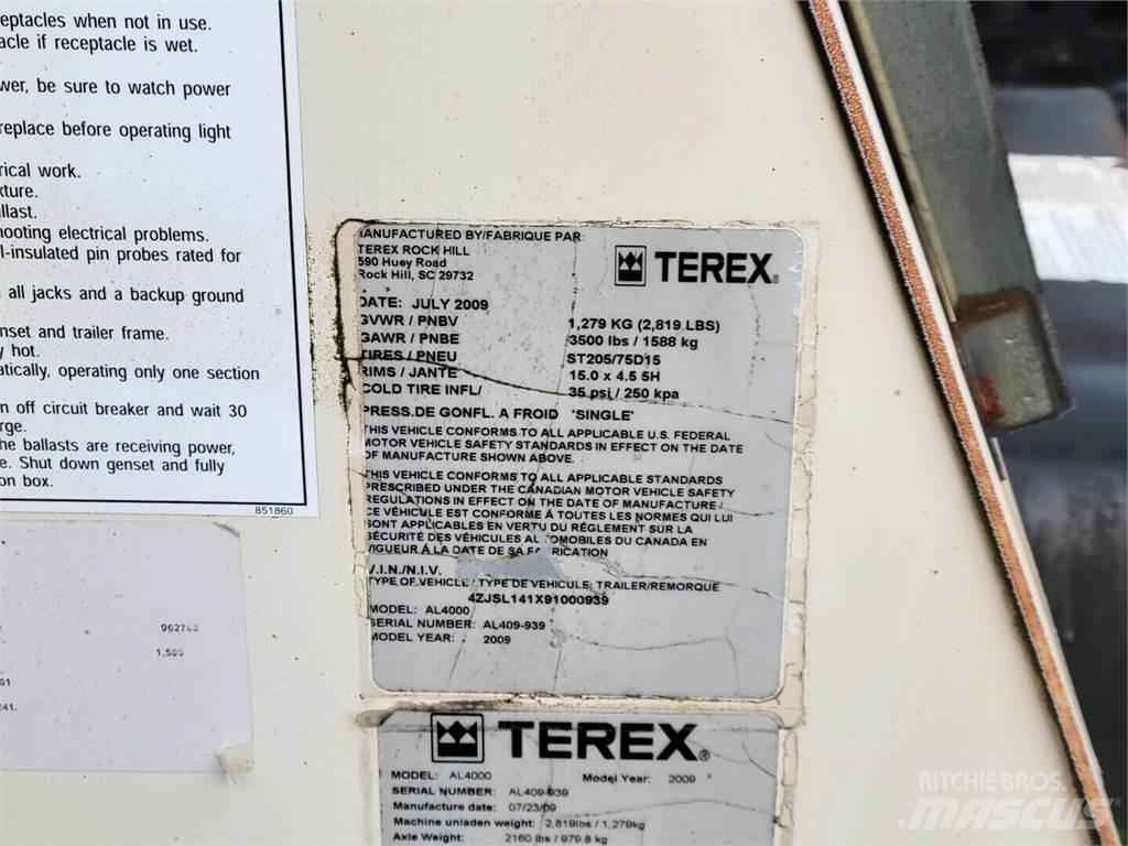 Terex AL4000 Інше обладнання