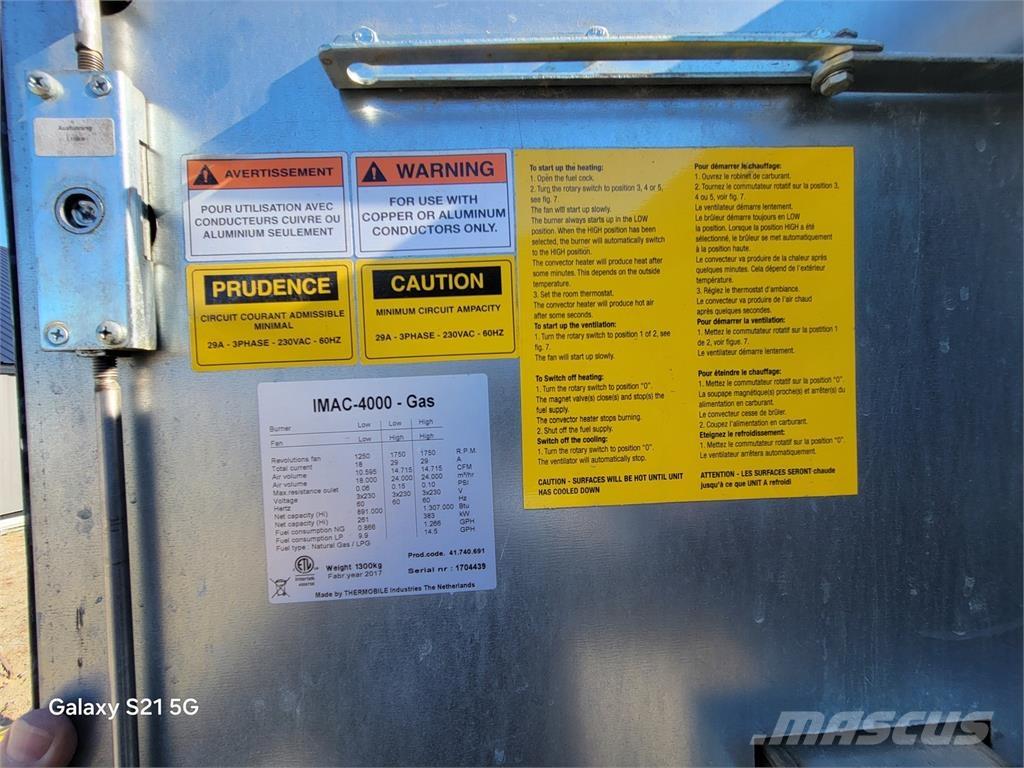 Thermobile IMAC-4000 Обладнання для прогріву і розморожування