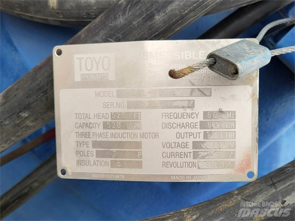 Toyo DXL 150H-2 Гідронасоси