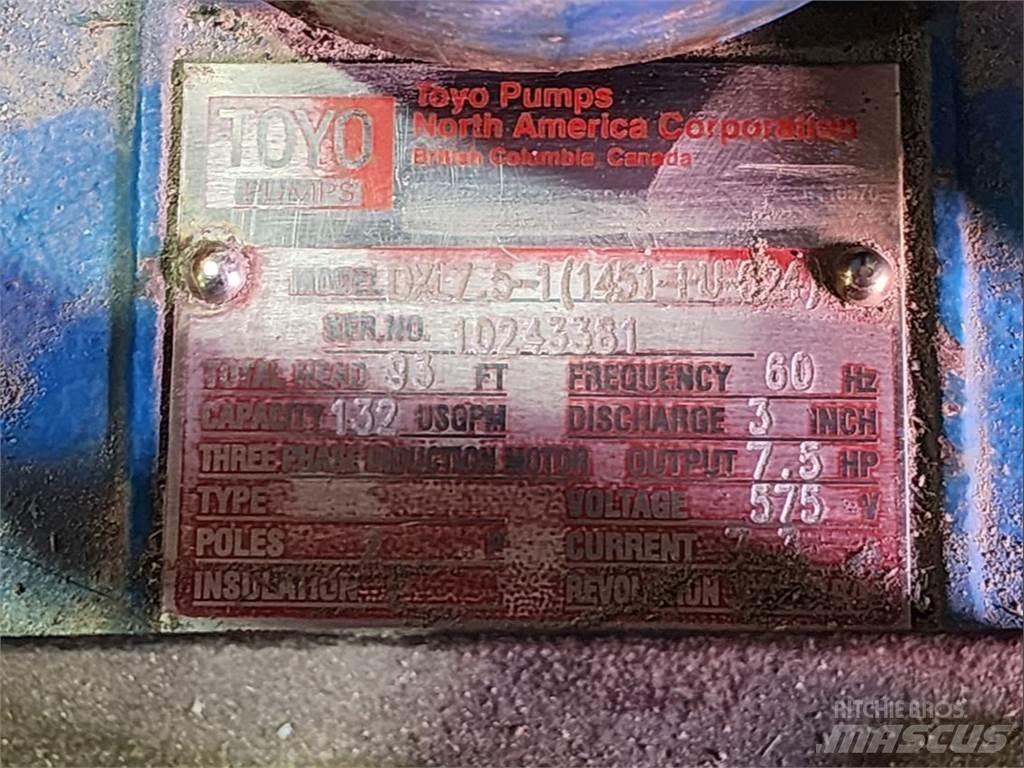 Toyo DXL7.5-1 Гідронасоси