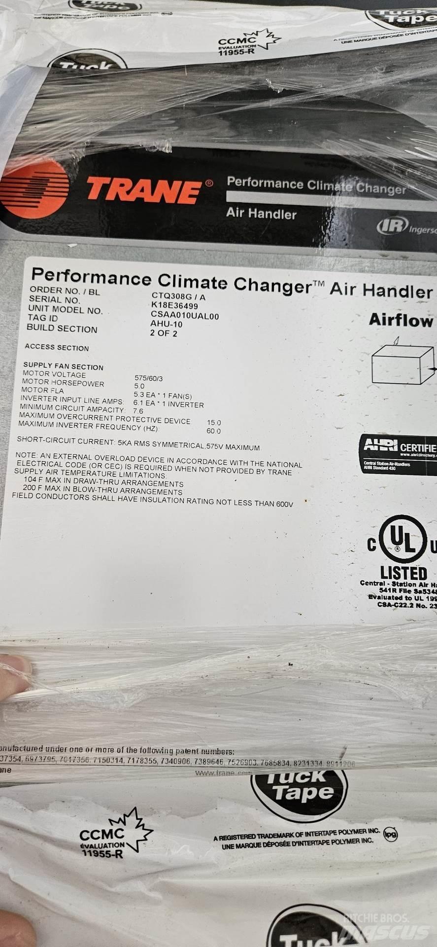 Trane CSAA010UAL00 Обладнання для прогріву і розморожування