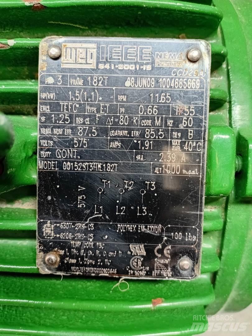  WEG 00152ST3HIE182T Промислові двигуни