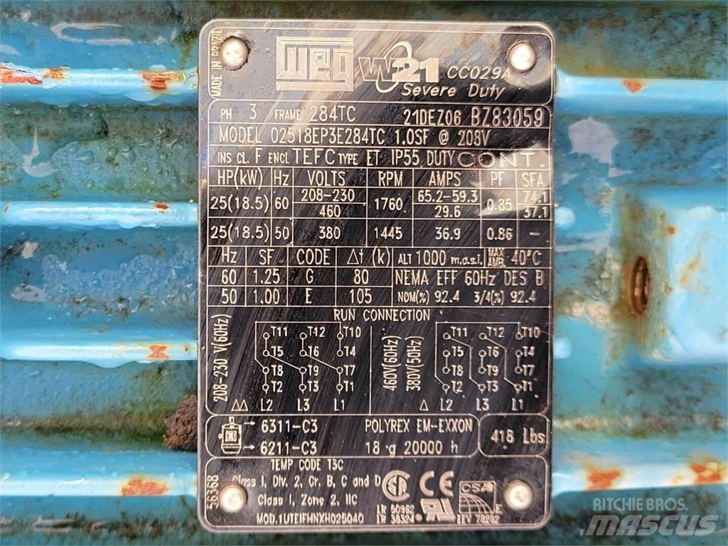  WEG 02518EP3E284TC Промислові двигуни