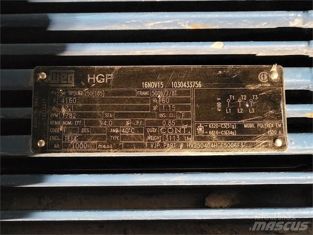  WEG HV250404HGF5006F3 Промислові двигуни