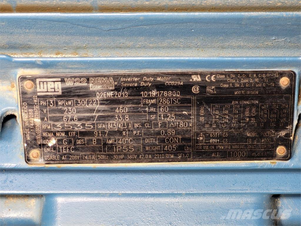  WEG W22 Промислові двигуни