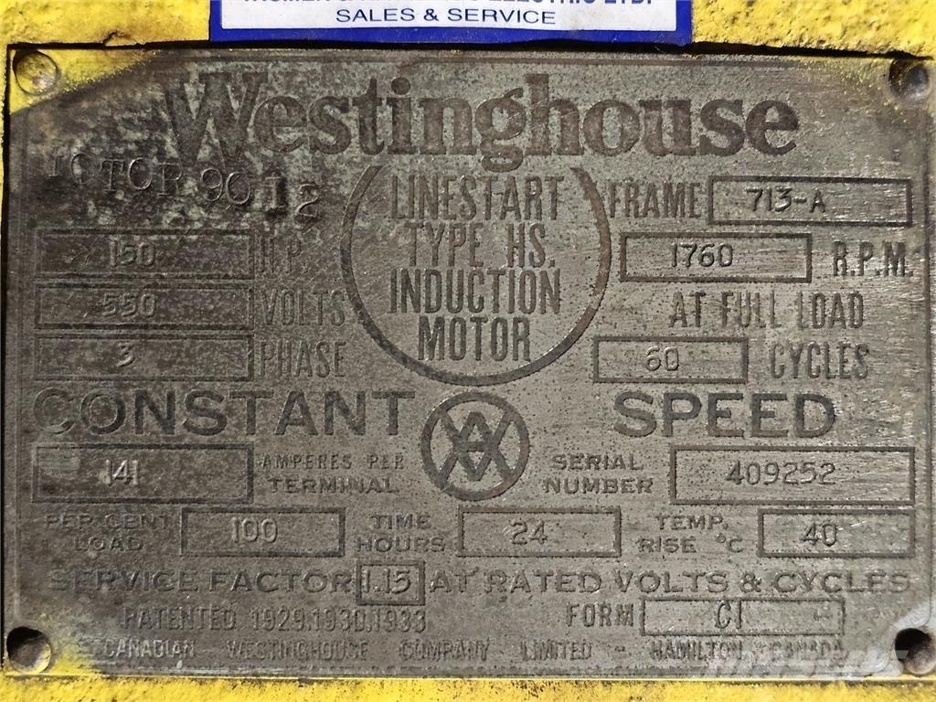 Westinghouse HS Промислові двигуни