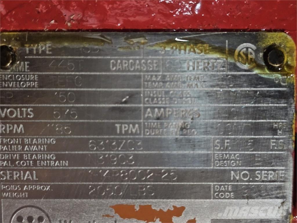 Westinghouse HSB Промислові двигуни