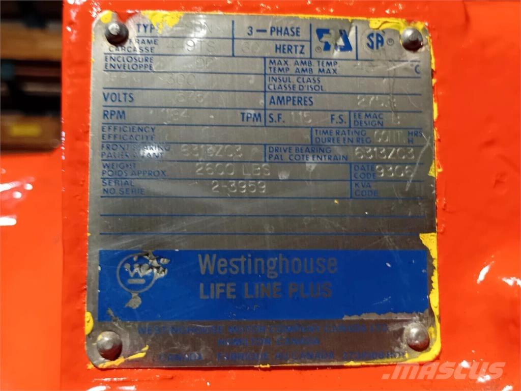 Westinghouse HSBN Промислові двигуни