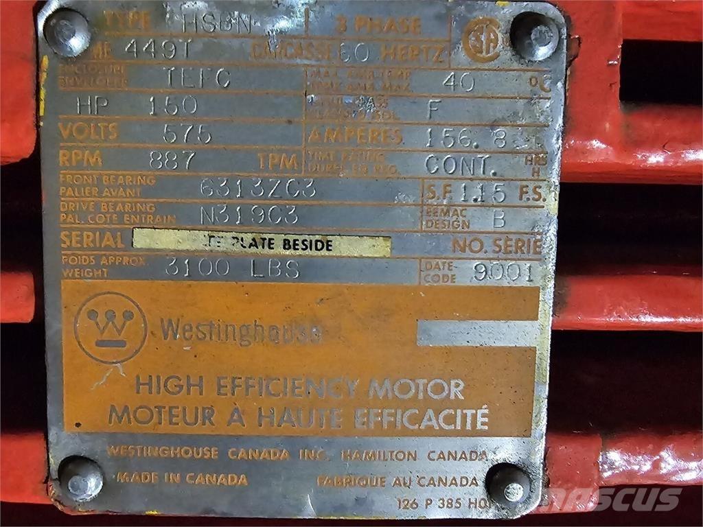 Westinghouse HSBN Промислові двигуни