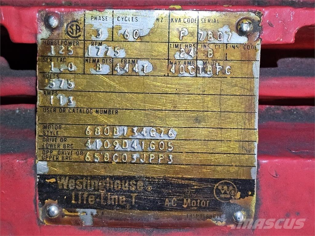 Westinghouse TBFC Промислові двигуни