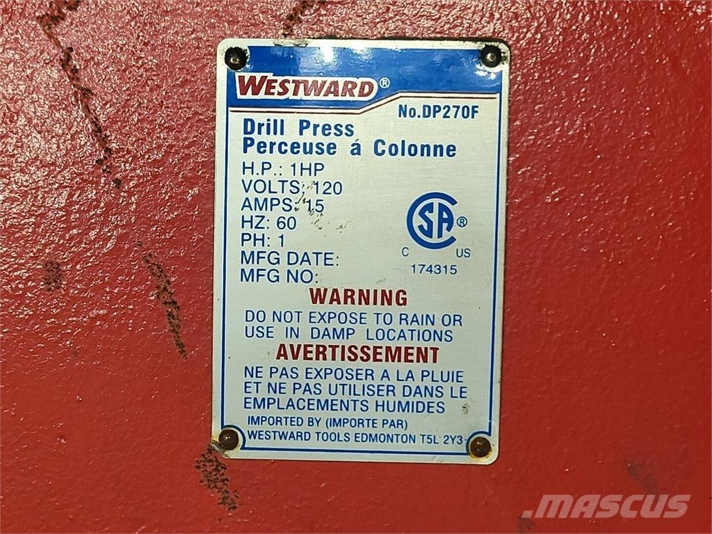 Westward DP270F Інше обладнання