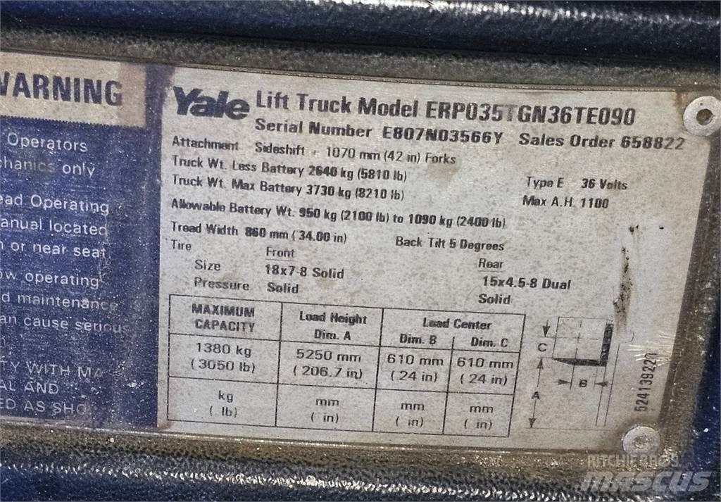 Yale ERP035TGN36TE090 Будтехніка - Інші