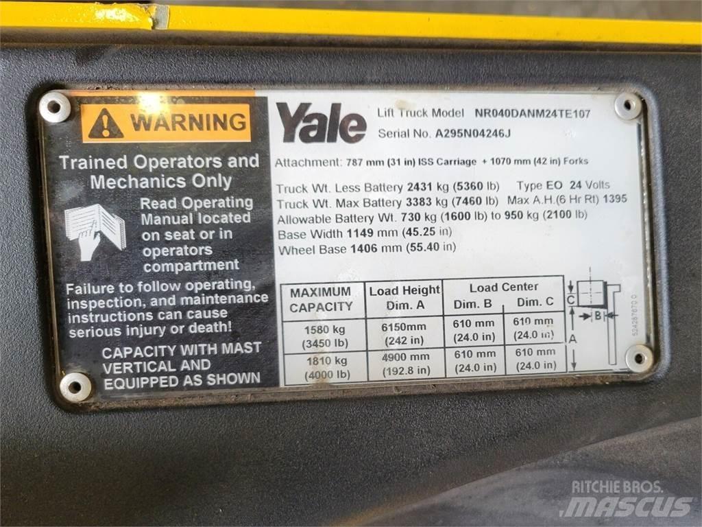 Yale NR040DANM24TE107 Будтехніка - Інші
