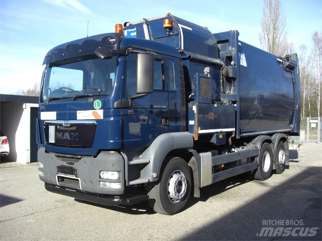 MAN 26360FNLL / RECHTSGEST. Сміттєвози