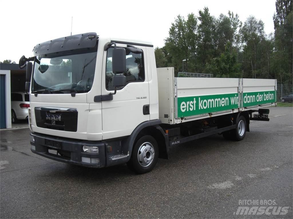 MAN 8180L Тентовані вантажівки