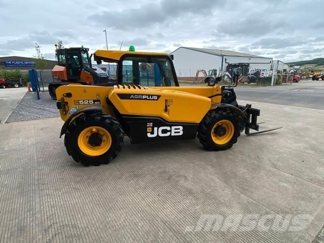 JCB 525-60 Agri-Plus Телескопічні навантажувачі