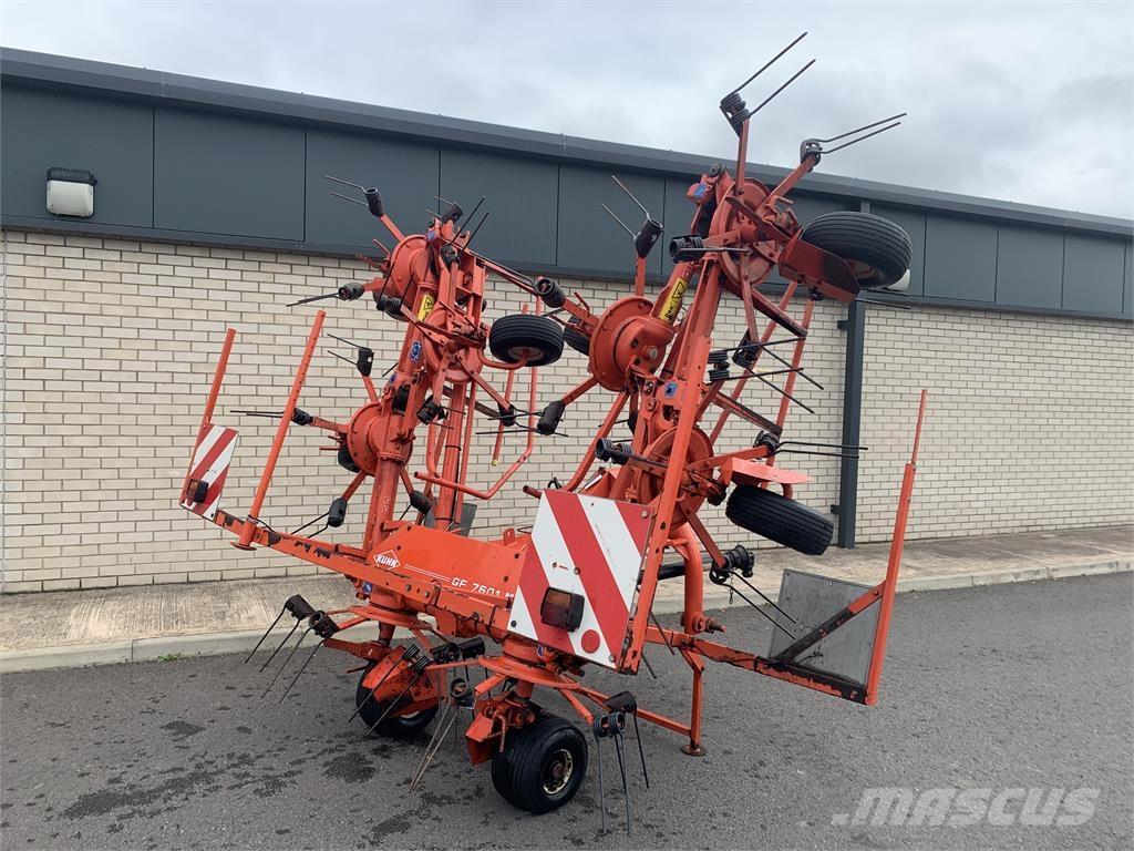 Kuhn GF 7601 MH Граблі і сінозворушувачі