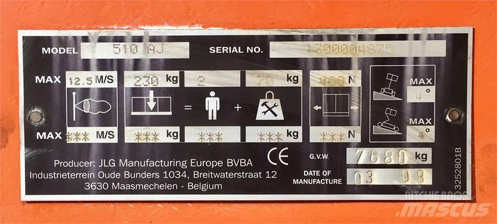 JLG 510AJ Інші підйомники і платформи