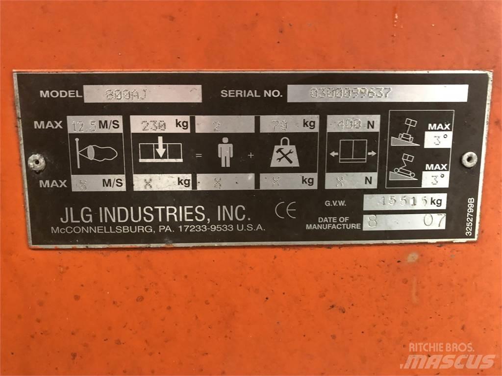JLG 800AJ Інші підйомники і платформи