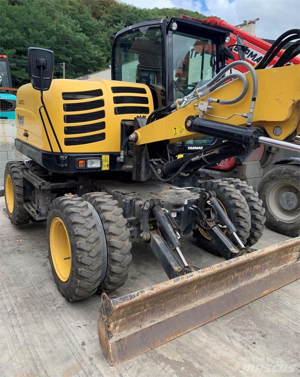 Yanmar B95W Колісні екскаватори