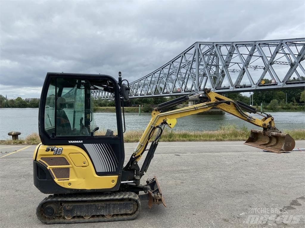 Yanmar SV18 Міні-екскаватори < 7т