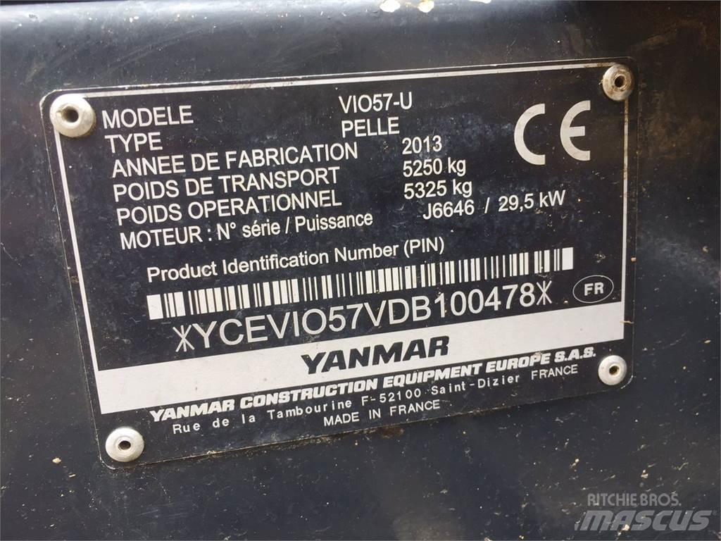 Yanmar VIO57 Міні-екскаватори < 7т
