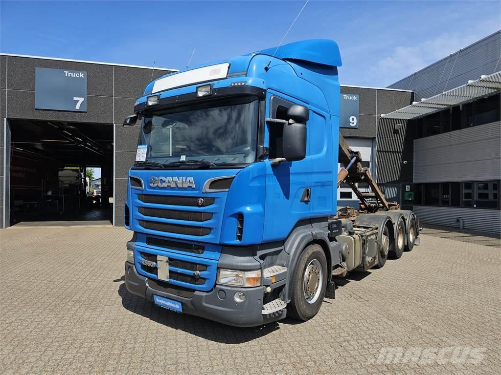 Scania R560 Вантажівки з гаковим підйомом