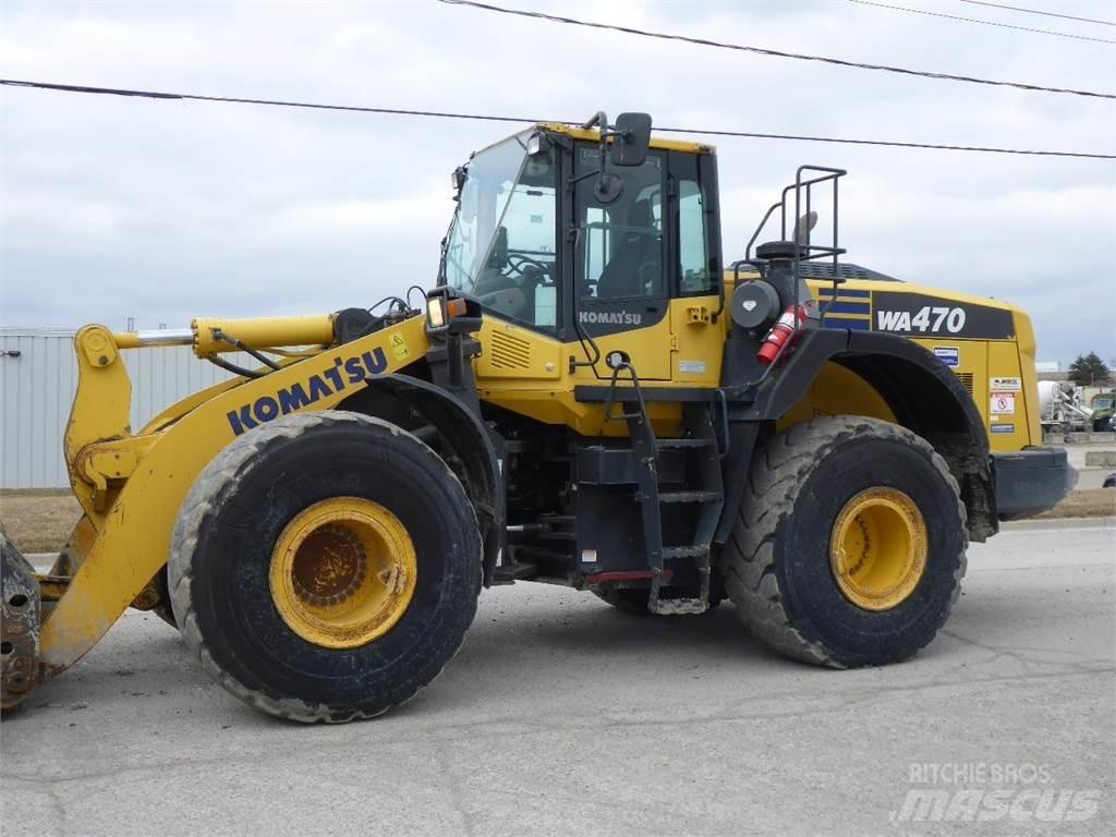 Komatsu WA470-8 Фронтальні навантажувачі