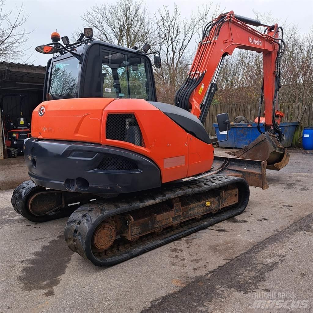 Kubota KX080-4 Міні-екскаватори < 7т