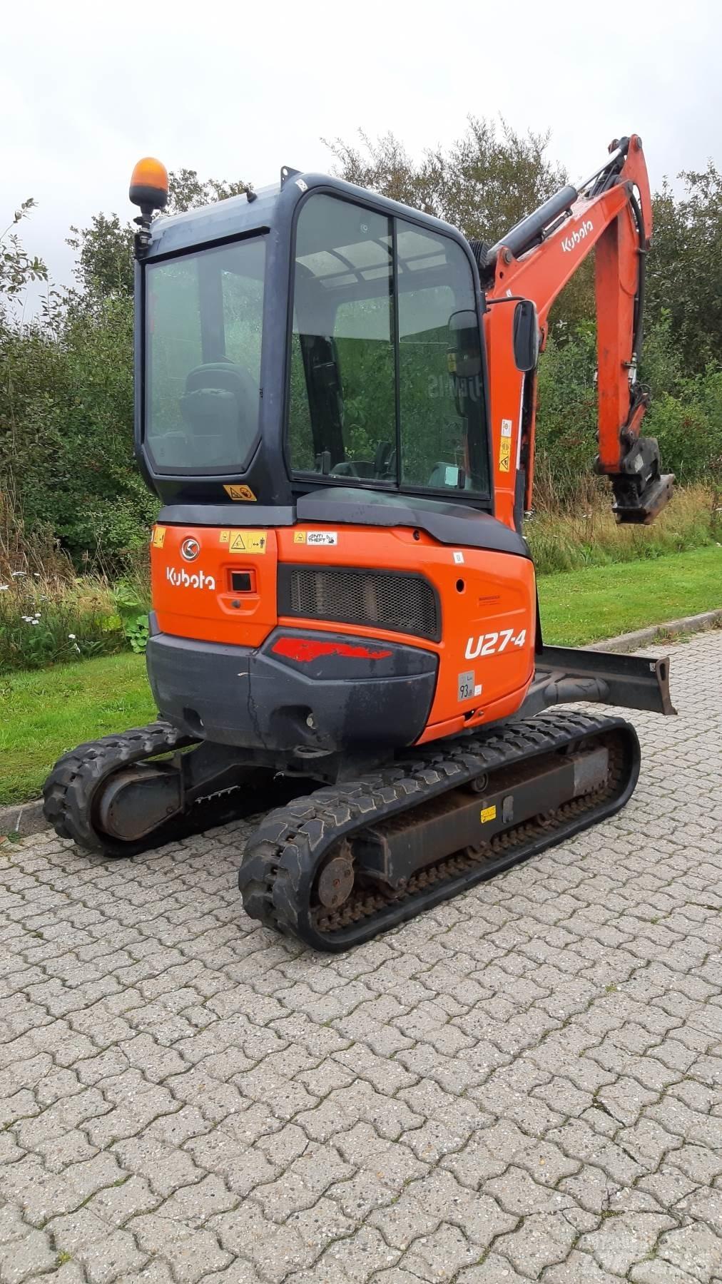 Kubota U27-3 Міні-екскаватори < 7т