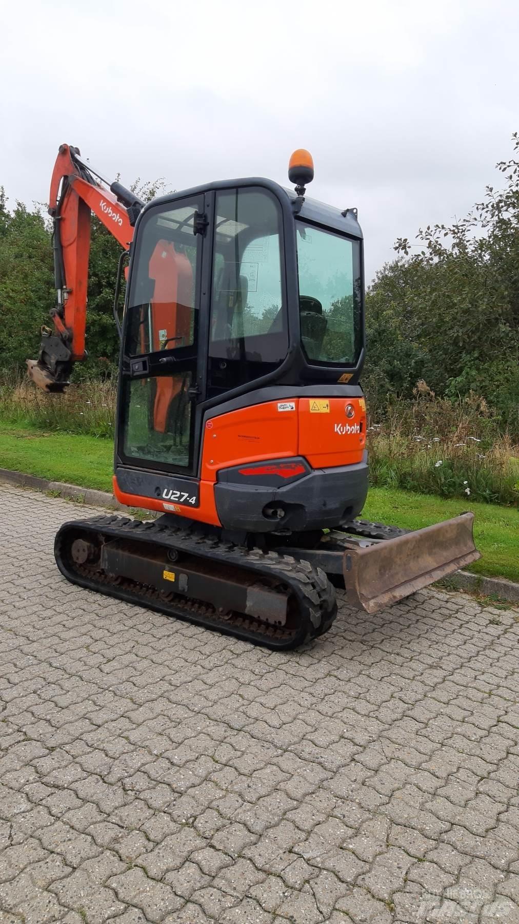 Kubota U27-3 Міні-екскаватори < 7т