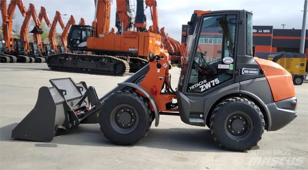 Hitachi ZW75 – 6C Фронтальні навантажувачі