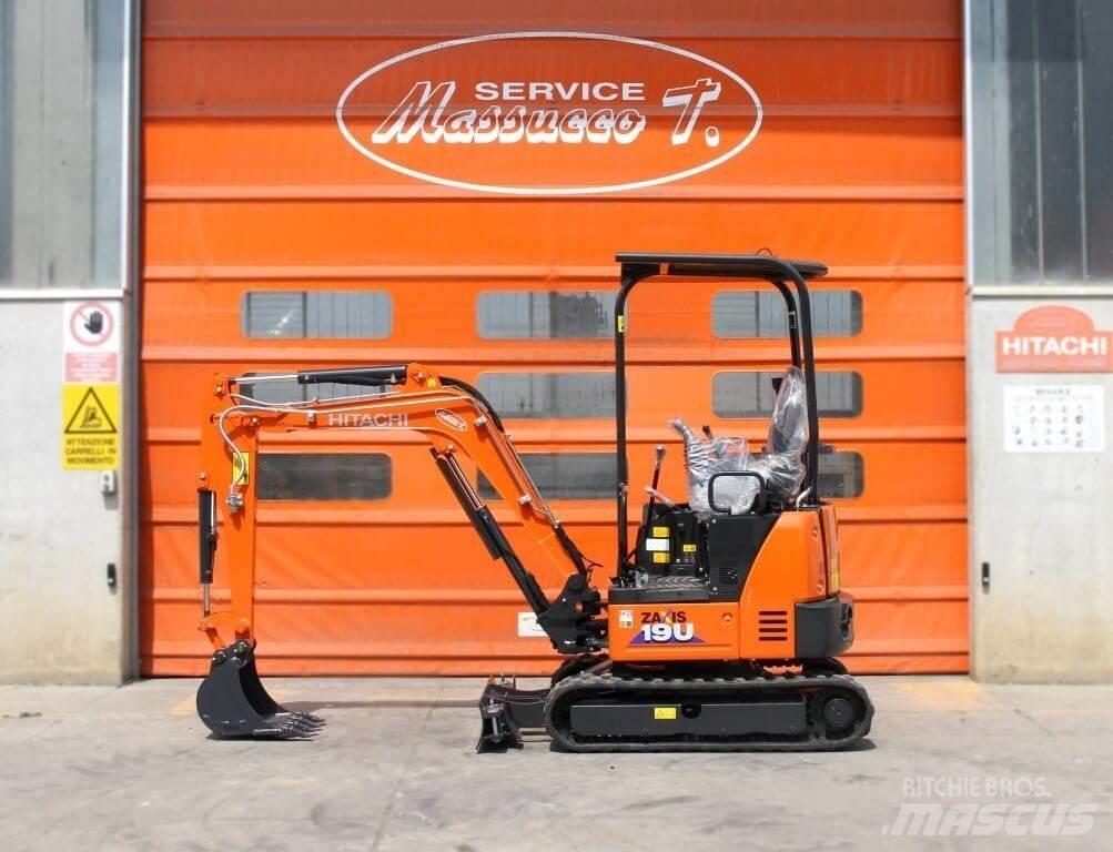 Hitachi ZX19U-6 Міні-екскаватори < 7т