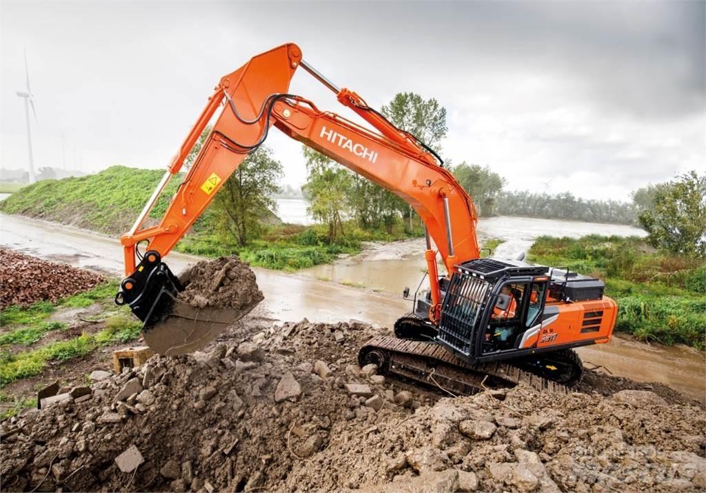 Hitachi ZX350LCN-7 Гусеничні екскаватори