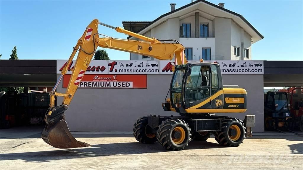 JCB JS130W 4x4 Колісні екскаватори