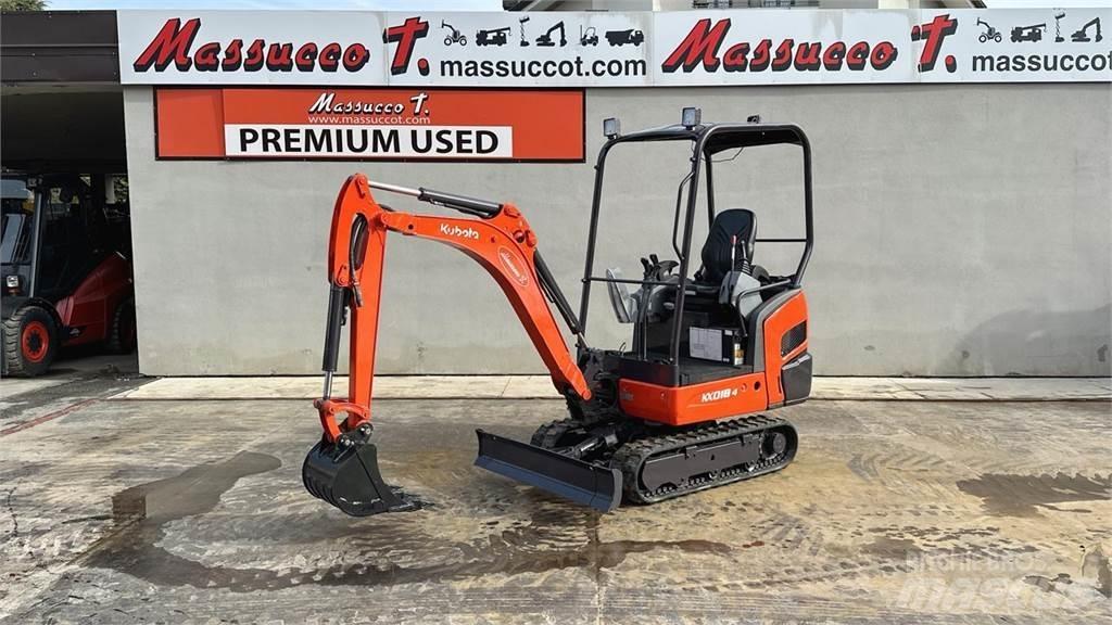 Kubota KX018-4 Міні-екскаватори < 7т