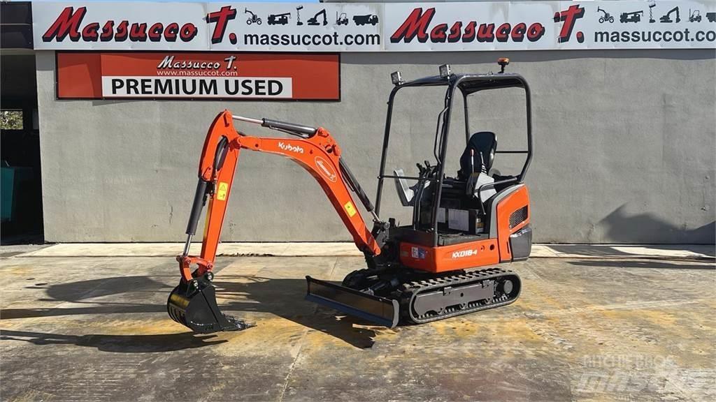 Kubota KX018-4 Міні-екскаватори < 7т